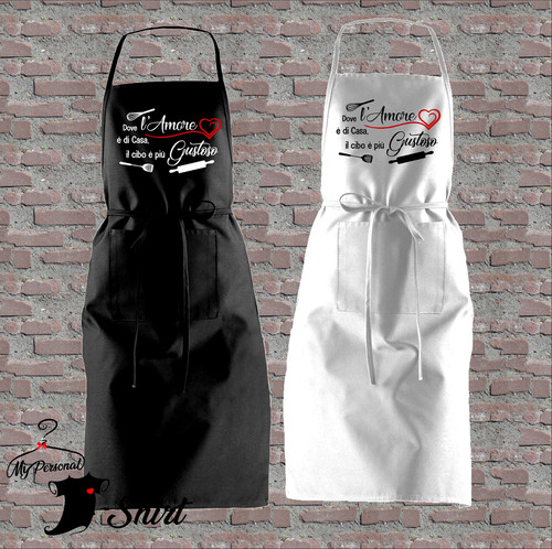 Grembiule cucina colori - grembiule,