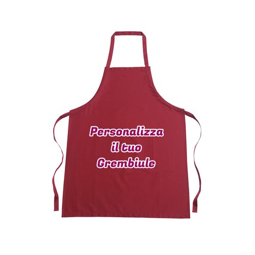 Grembiule cucina rosso - cucina,