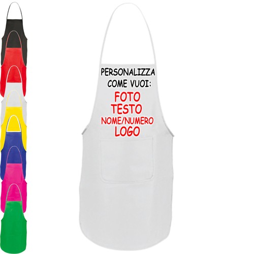 Custom kitchen long apron men - kitchen,