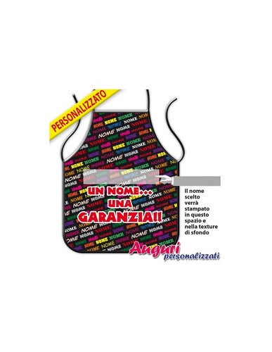 Grembiule personalizzabile con - grembiule,