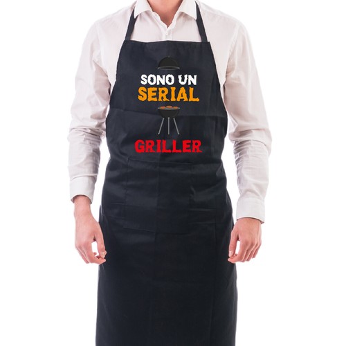 Grembiule cucina nero - grembiule,