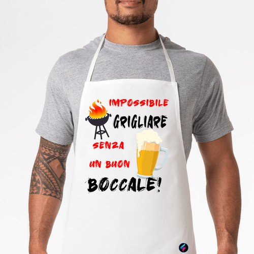 Grembiule personalizzato con